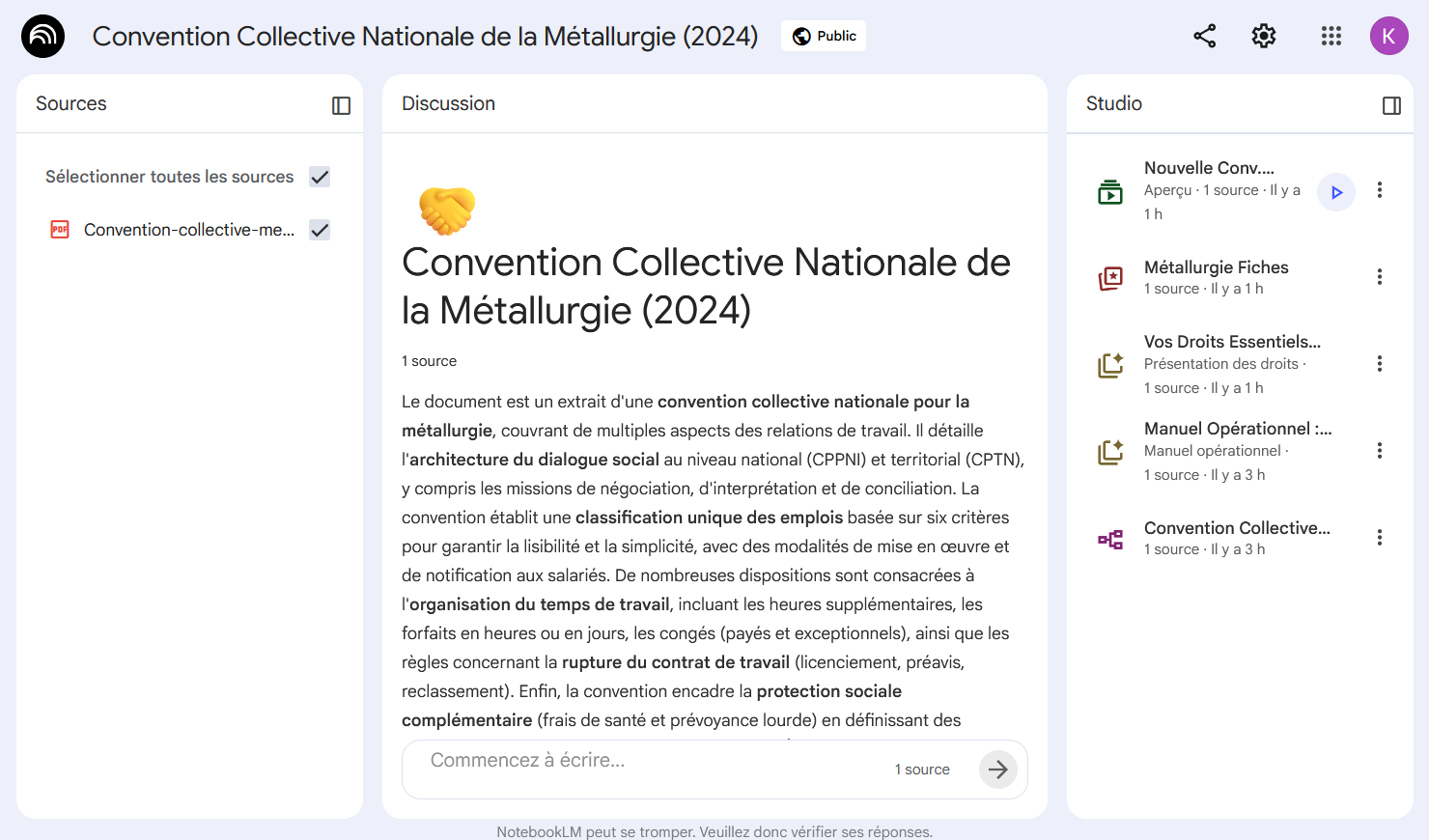 Assistant IA - Interface